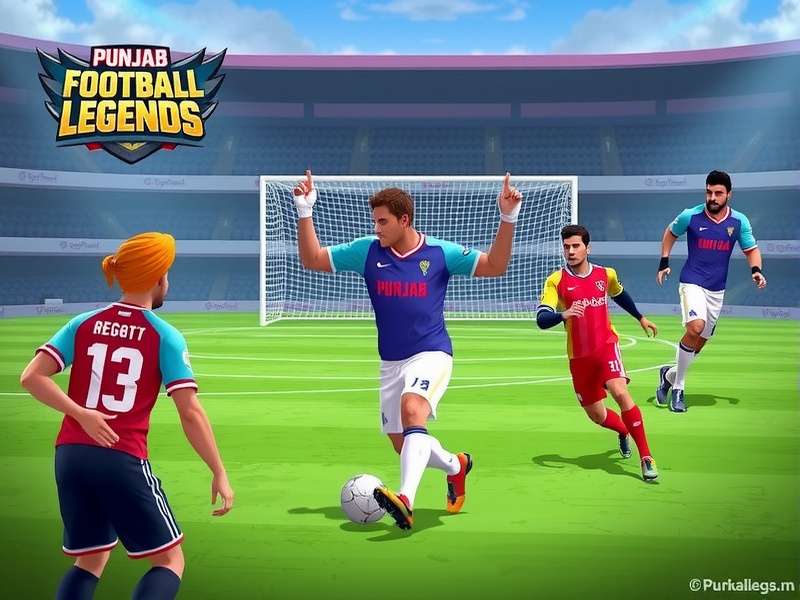 Punjab Football Legends Game Characters