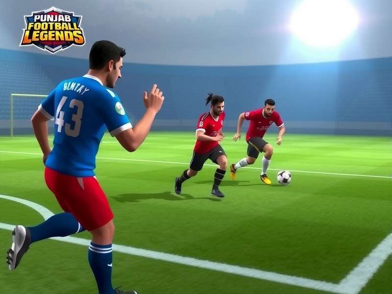 Punjab Football Legends Game Screenshot